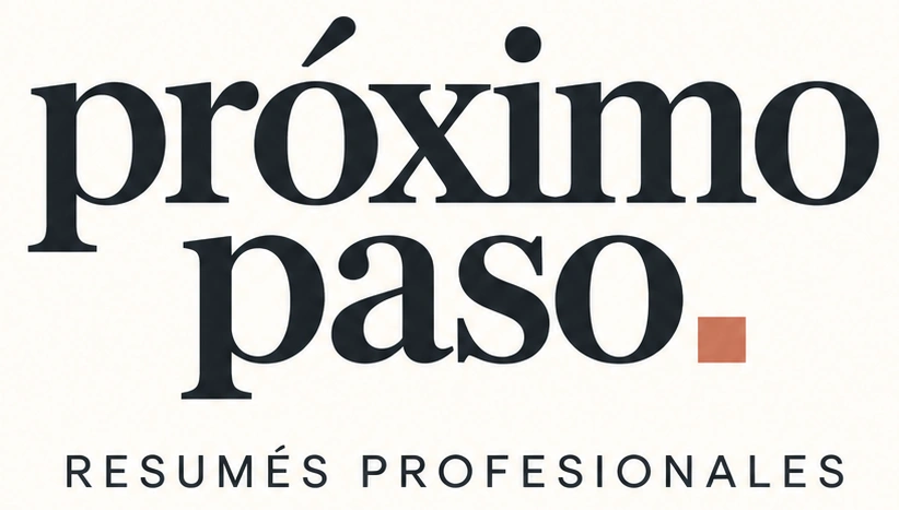 próximo paso. Resumés Profesionales